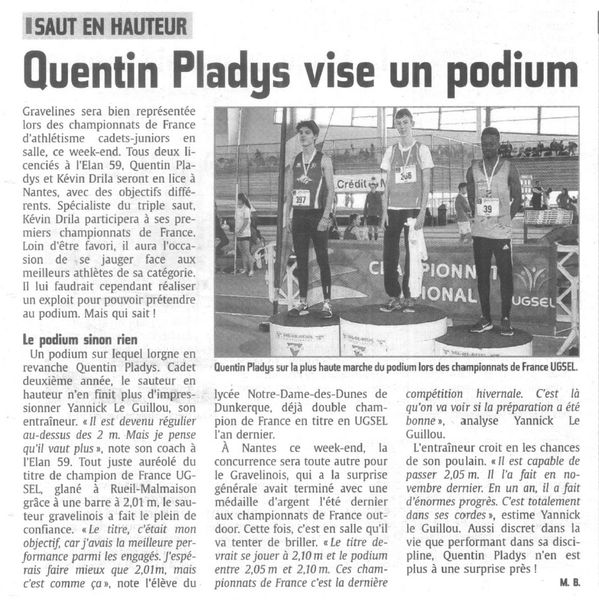 Infos vacances février