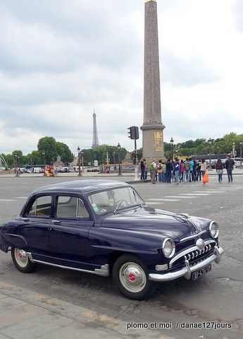 Aronde 1955 place de la Concorde jeudi 18 juin 2015