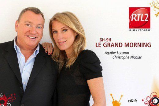 Entretien avec le duo d'animateurs du Morning de RTL2, Agathe Lecaron et Christophe Nicolas !