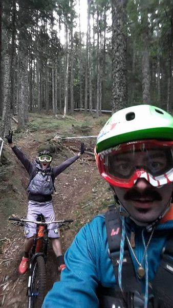 Yannick et Antonin en reconnaissance dans le Pilat Samedi