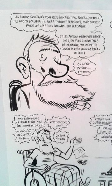Jarjille au Lyon BD festival
