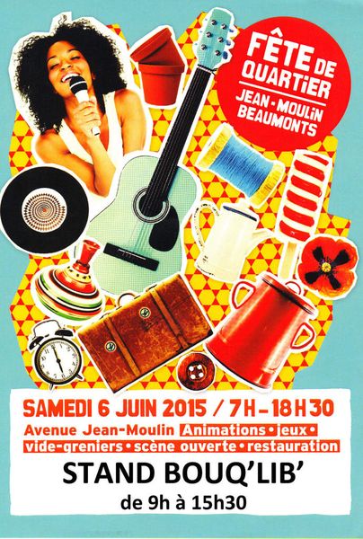 Stands Bouq'Lib' - juin 2015
