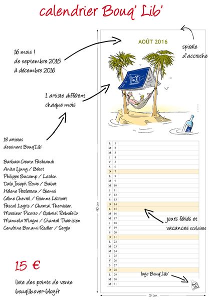 joli calendrier !