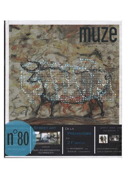 1ère de couverture Muze/ Street-Art