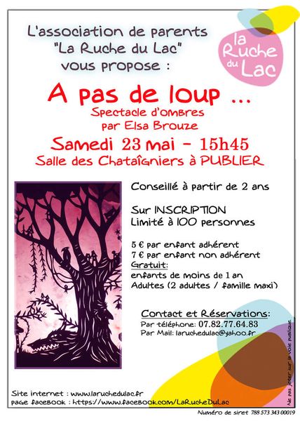 A pas de Loup samedi 23 mai 2015