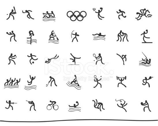 IMAGEN QUE REPRESENTA ALGUNOS DEPORTES OLIMPICOS