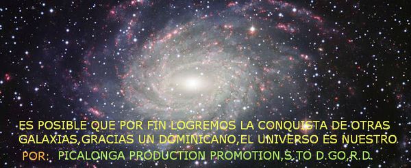 IMAGEN QUE LLEBA EN SI ALGUNAS PALABRAS,CON REFERENCIA AL ANELADO SUEÑO DE LAS COMPAÑIAS ESPACIALES DE CONQUISTAR TODO EL UNIVERSO,ENTRE OTRAS COSAS MAS.