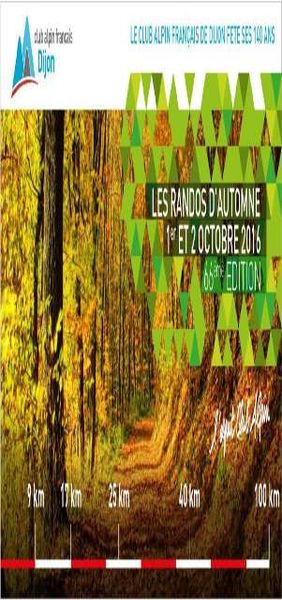 Flyer du Club Alpin de Dijon