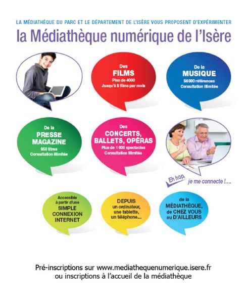 Découvrez la médiathèque numérique
