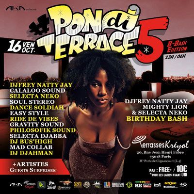 PON DI TERRACE #5 - 16 OCTOBRE 2015