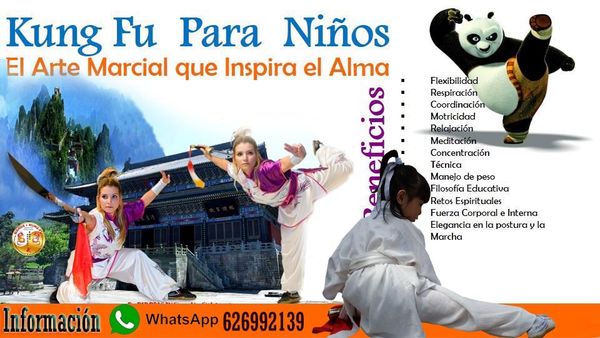 Niñas y Niños Kung Fu Infantil - Azuqueca de Henares.