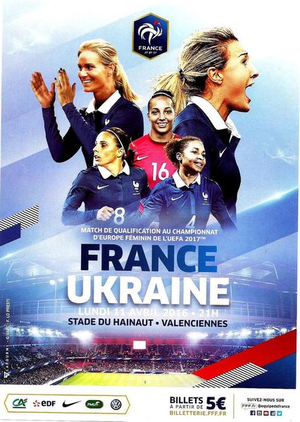 Match femmes France-Ukraine