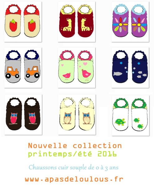 Chaussons bébé en cuir souple : réassort et nouvelle collection !