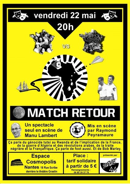 Affiche Match retour