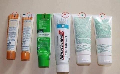Code de couleurs sur les tubes de dentifrices;découvrez toute la vérité