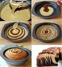 gâteau zebré