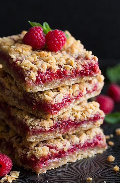 Barres Framboise Crumble