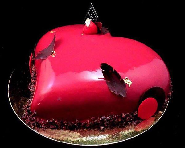 Entremets façon fraisier