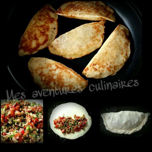 Pains farcis AUX LEGUMES ET AU THON
