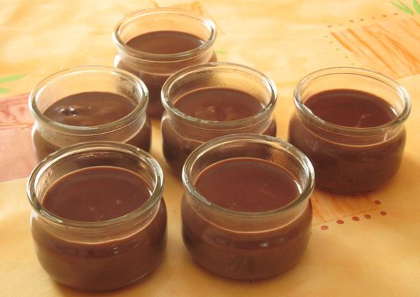 Danette au chocolat fait maison