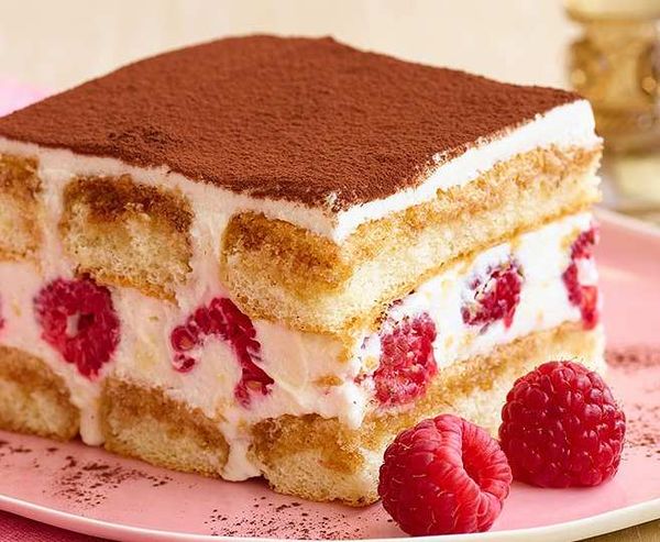 TIRAMISU AUX FRAMBOISES