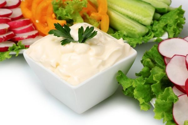 La mayonnaise sans oeufs