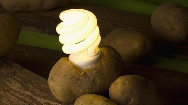 Vidéo: Voici comment ils ont utilisé l'énergie Formulaire A pomme de terre cuite à la lumière une chambre pour un mois