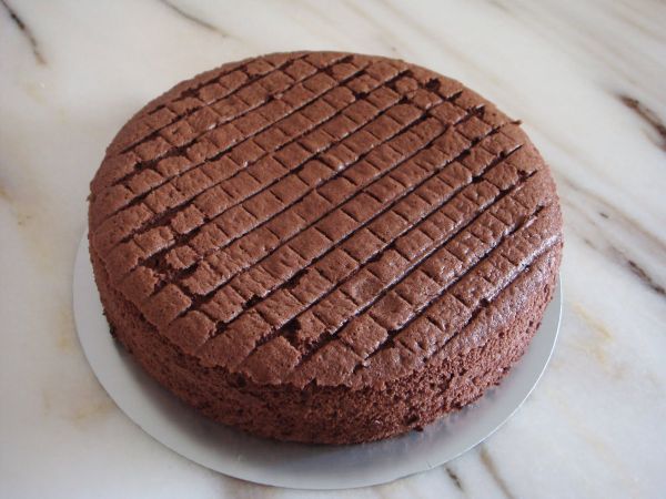 Génoise moelleuse au Chocolat