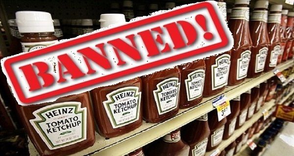 Heinz Ketchup interdit (et pourquoi vous devriez éviter)