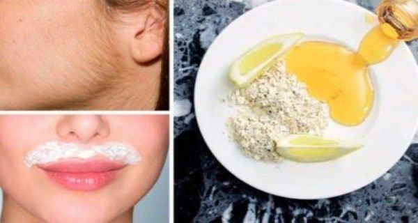 EN SEULEMENT 15 MINUTES AVEC CES 3 INGRÉDIENTS ENLEVER LES CHEVEUX FACIAUX UNE FOIS POUR TOUTES