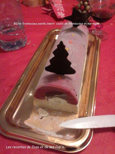 Vacherin façon bûche glacée