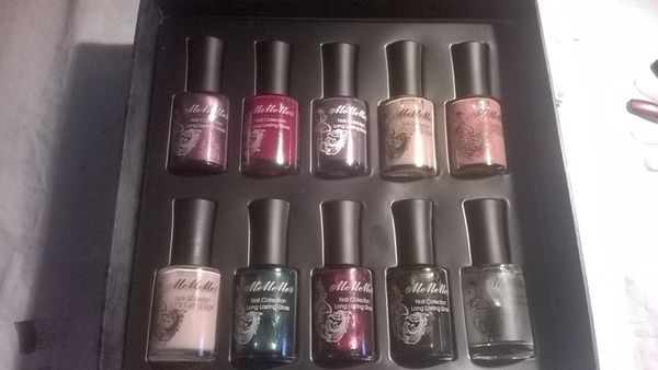 Coffret Nail Wardrobe de chez MeMeMe