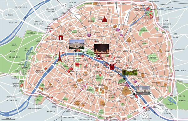 Choix des lieux des événements
