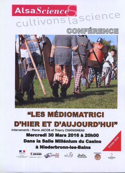 Le programme du mois de mars 2016