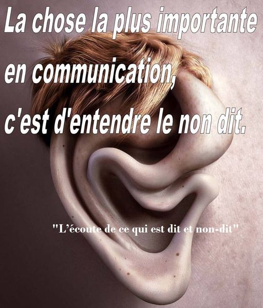 L’écoute de ce qui est dit et non-dit