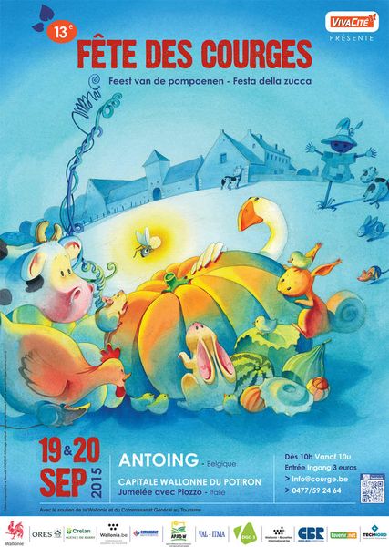 13e Fête des Courges... dans la Capitale wallonne du Potiron