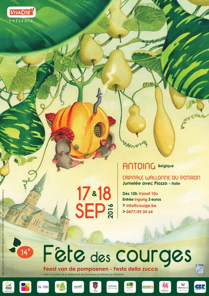 14ème Fête des courges... dans la Capitale wallonne du potiron