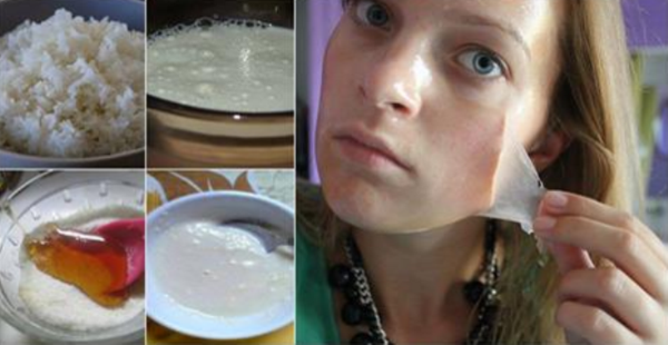 Secret japonaise de jeunesse et de beauté: Ce masque naturel supprime les années de votre visage!