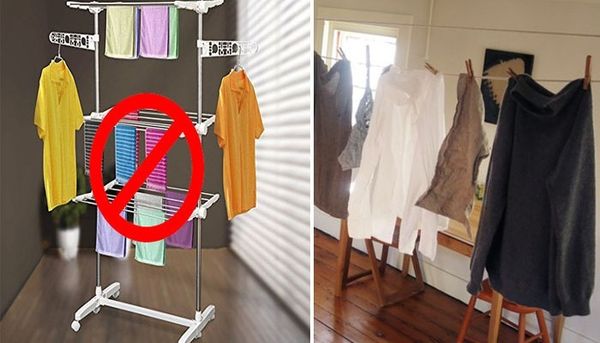 SAVEZ-VOUS POURQUOI VOUS NE DEVRIEZ PAS ACCROCHER LES VÊTEMENTS DANS LA MAISON?