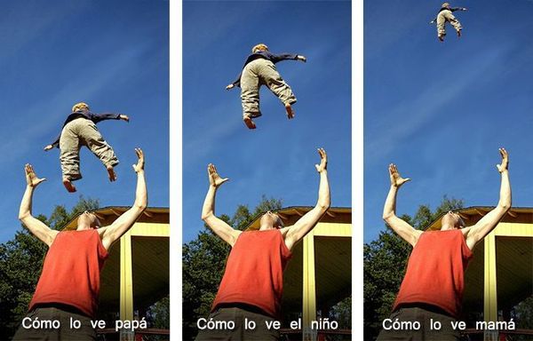 Interdit de jouer avec les enfants en les jetant dans l'air, il pourrait être fatal