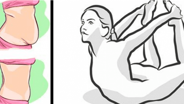 Avec ces 4 positions de yoga vous pouvez supprimer le dos et la graisse du ventre