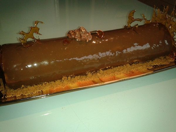 Bûche speculoos/nutella