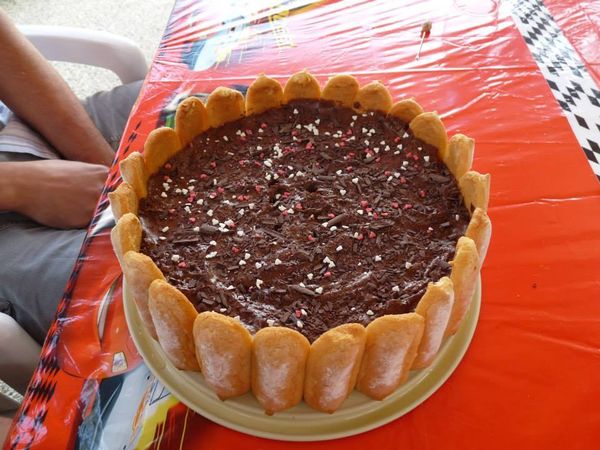 Charlotte Poire/chocolat
