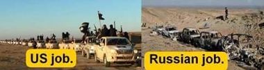 La preuve de la collusion entre USA et Daech ?