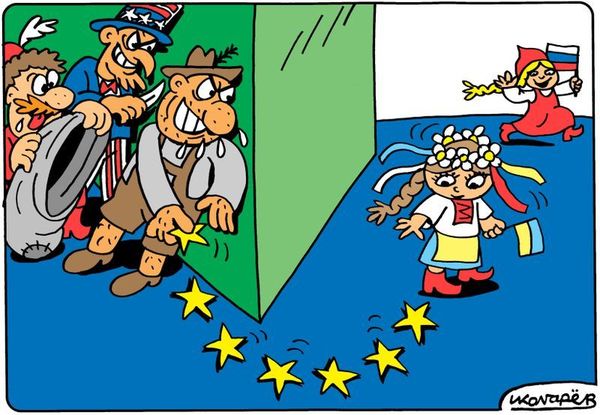 Grosse claque pour l'Ukraine