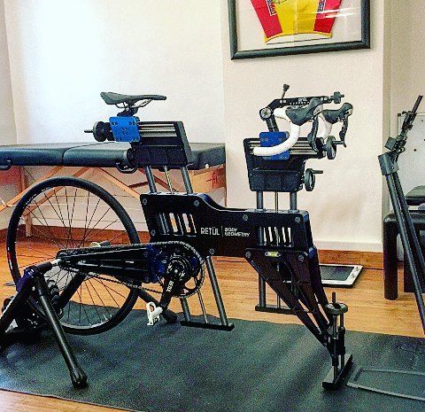 Positionnement vélo sur Retül Body chez FranscoopGeometry