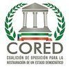 COMUNICADO INSTITUCIONAL DE LA COALICIÓN CORED.