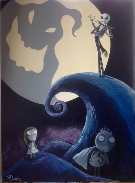 Deco Tim Burton festival Graines des toiles gerardmer