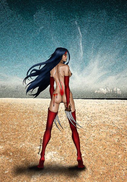 Illustration pour le chapitre 5 de "Louve"