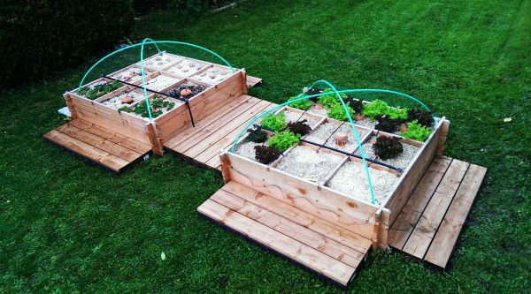 Au Potager sans se mouiller les pieds
